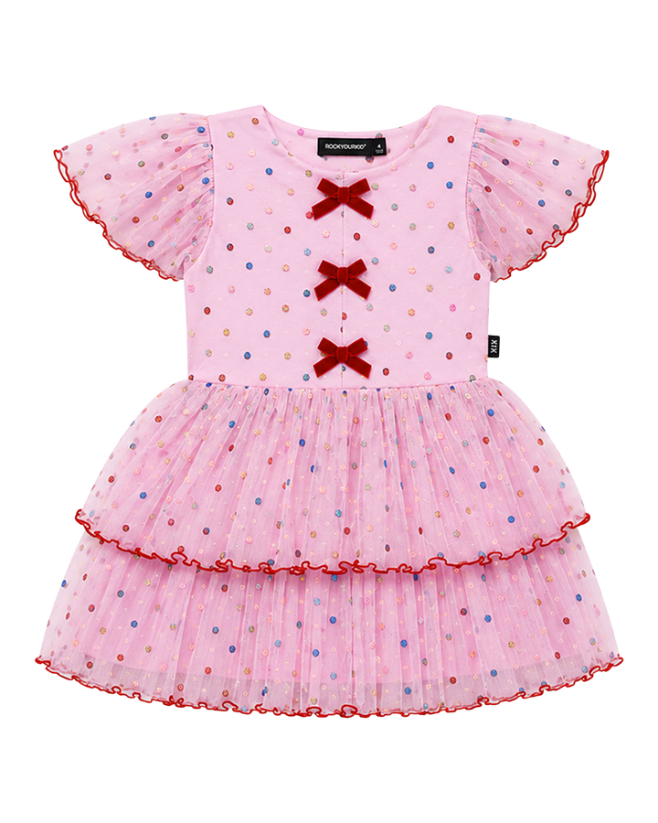 VALENTINE DRESS IN PINK POP