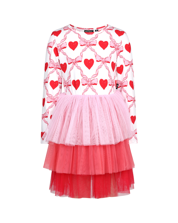 WILD AT HEART LONG SLEEVE CIRCUS TIERED DRESS | Rock Your Baby