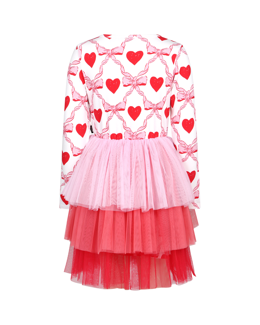 WILD AT HEART LONG SLEEVE CIRCUS TIERED DRESS