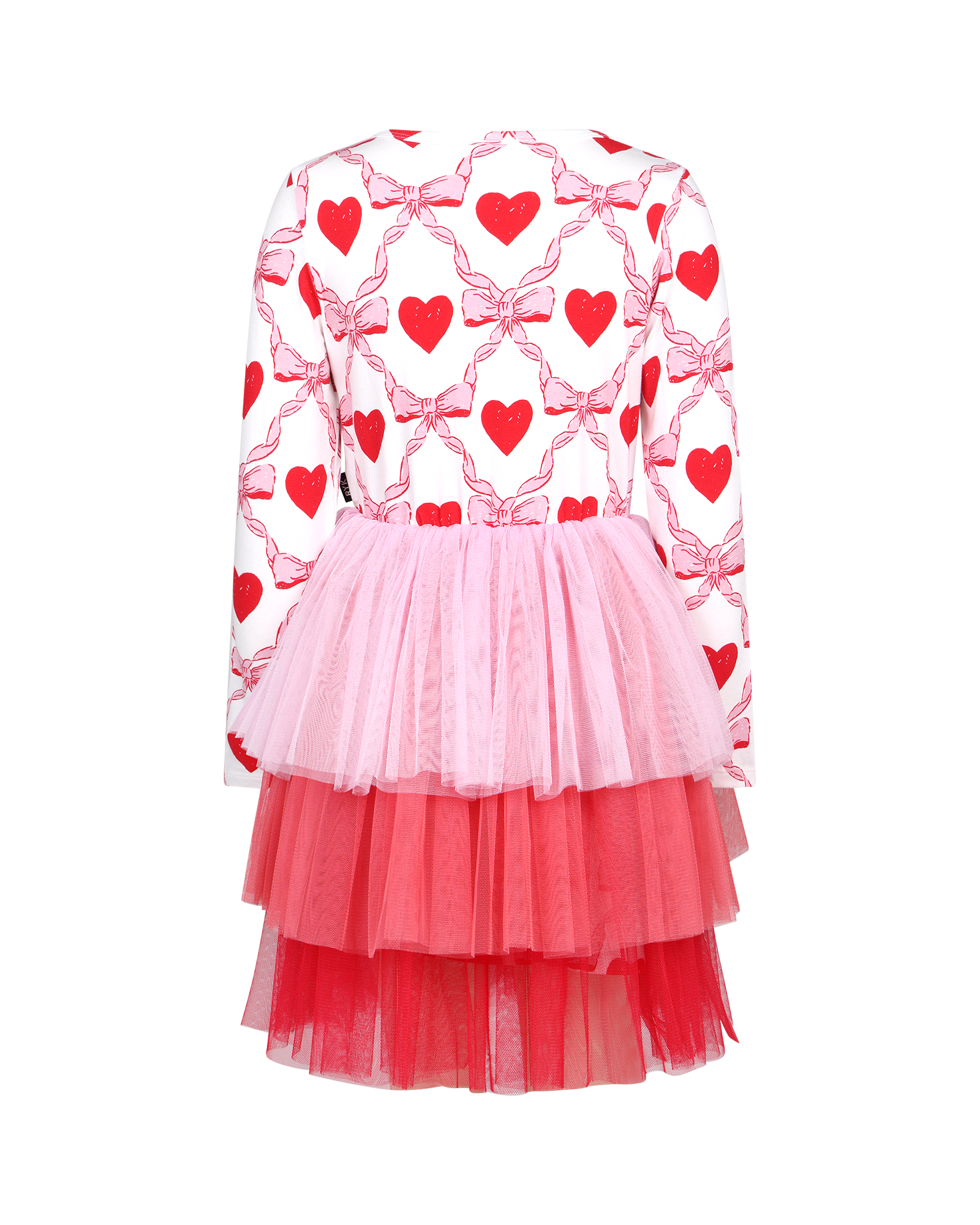 WILD AT HEART LONG SLEEVE CIRCUS TIERED DRESS