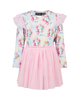 UNICORN PONY LONG SLEEVE CIRCUS FRILL DRESS