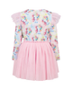 UNICORN PONY LONG SLEEVE CIRCUS FRILL DRESS