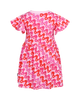 HEART BEAT FLUTTER DRESS