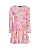 LET THE GOOD TIMES ROLL LONG SLEEVE WAISTED DRESS