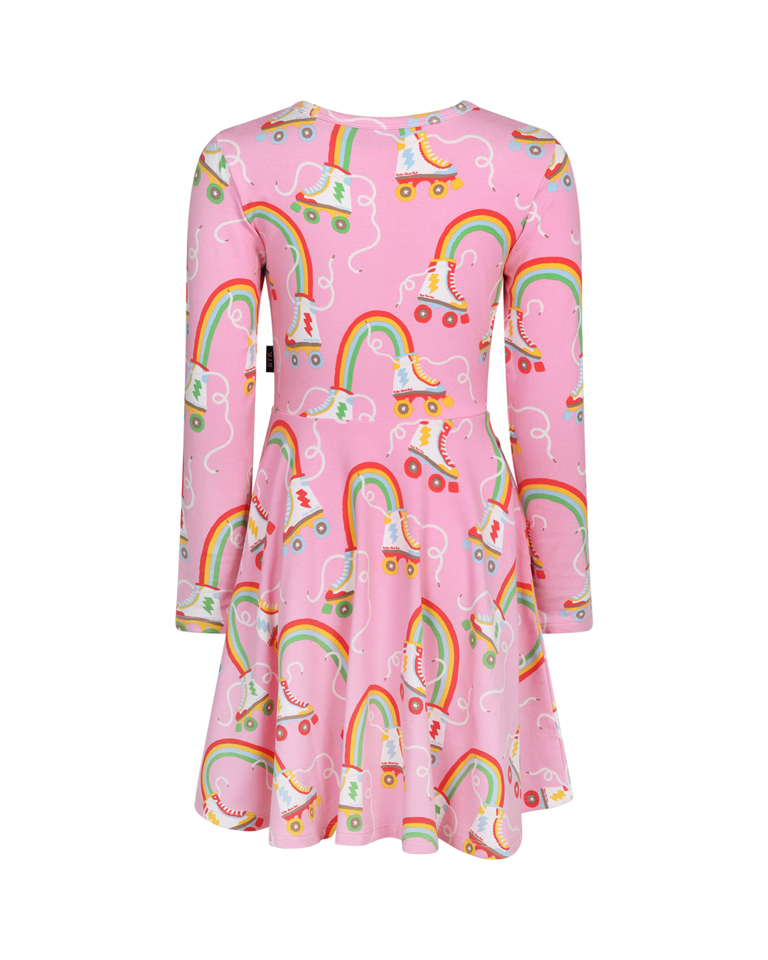 LET THE GOOD TIMES ROLL LONG SLEEVE WAISTED DRESS