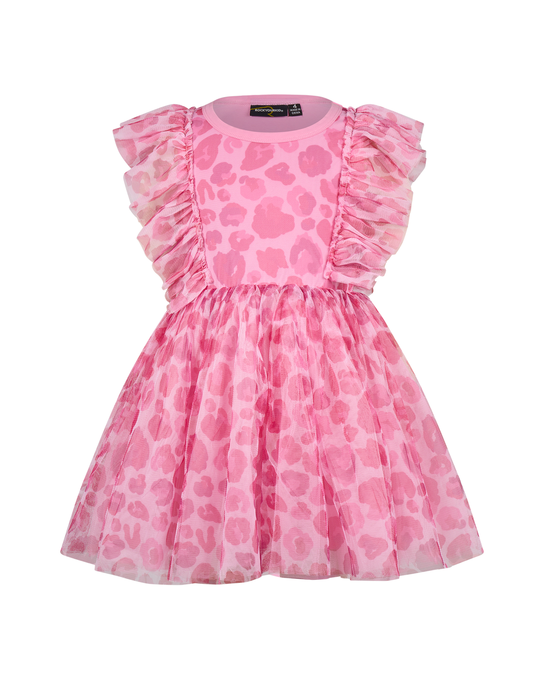 MELANIE DRESS - LEOPARD | Rock Your Baby