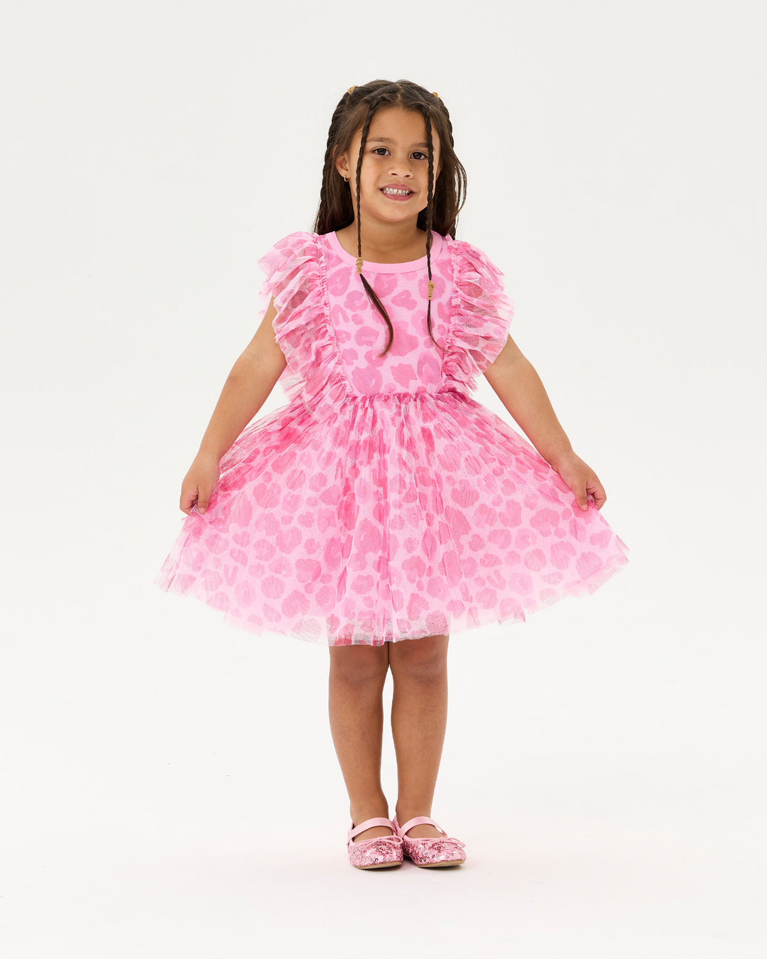 MELANIE DRESS - LEOPARD