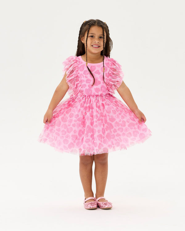 MELANIE DRESS - LEOPARD
