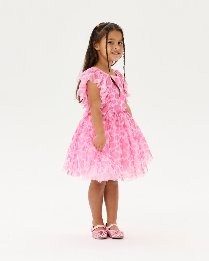 MELANIE DRESS - LEOPARD