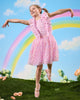 TULLE GLITTER SPOT SUZIE DRESS IN MULTI