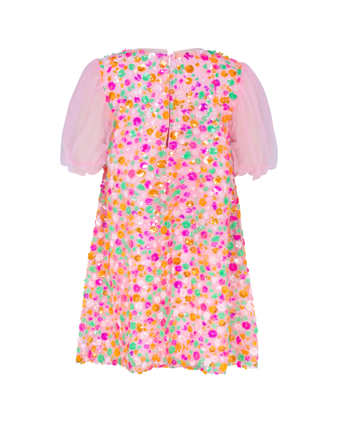 SEQUIN FELICITY DRESS IN RAINBOW