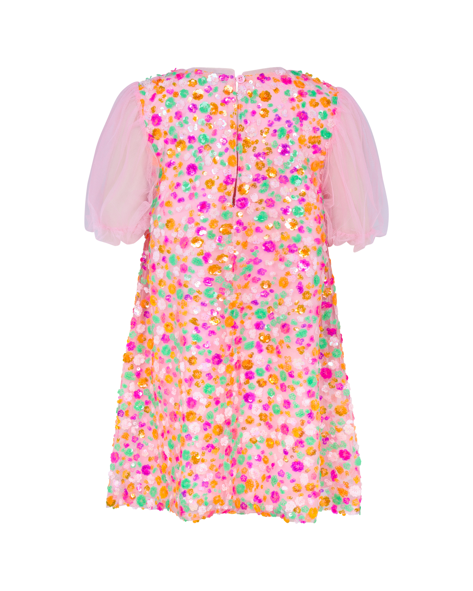 SEQUIN FELICITY DRESS IN RAINBOW