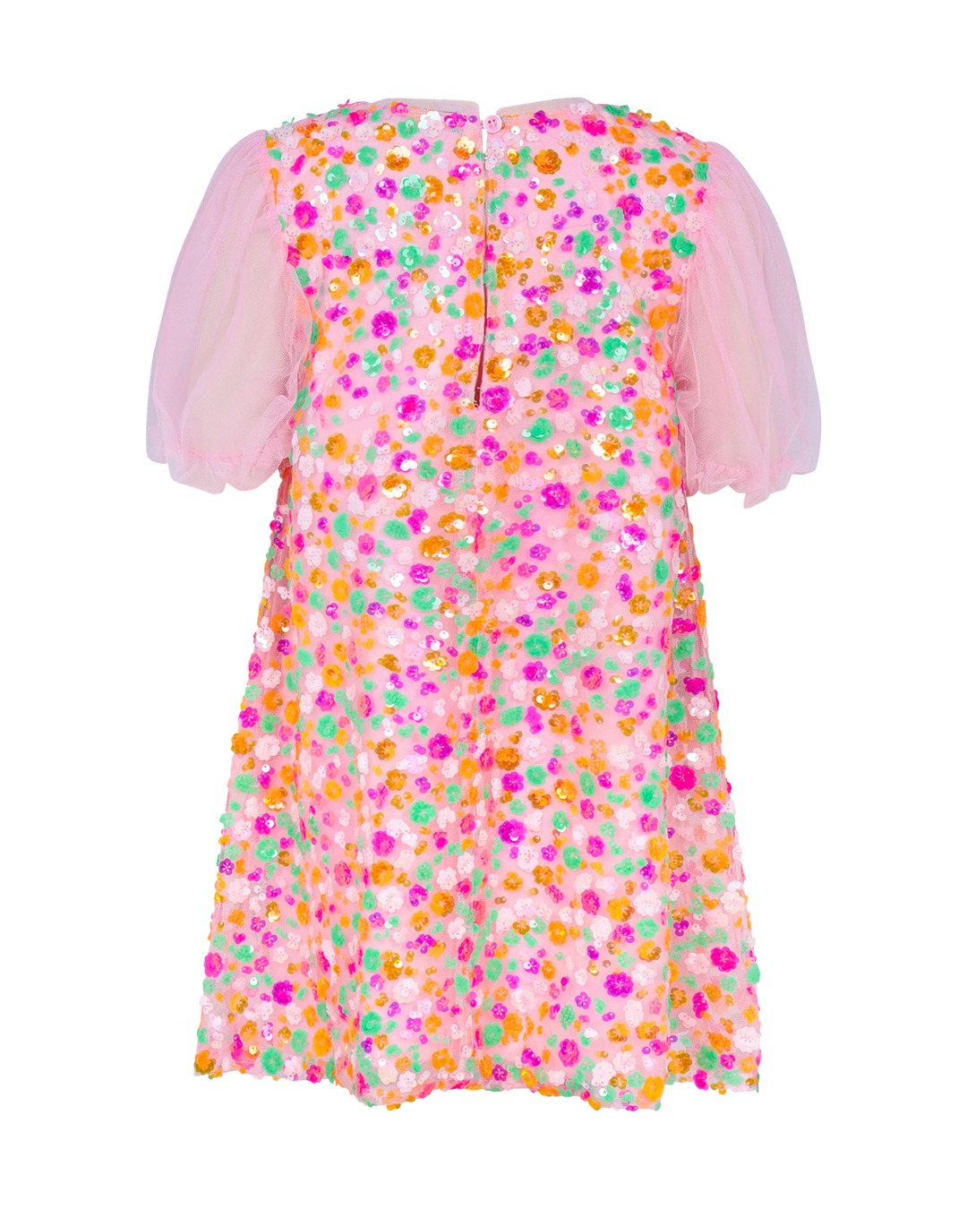SEQUIN FELICITY DRESS IN RAINBOW