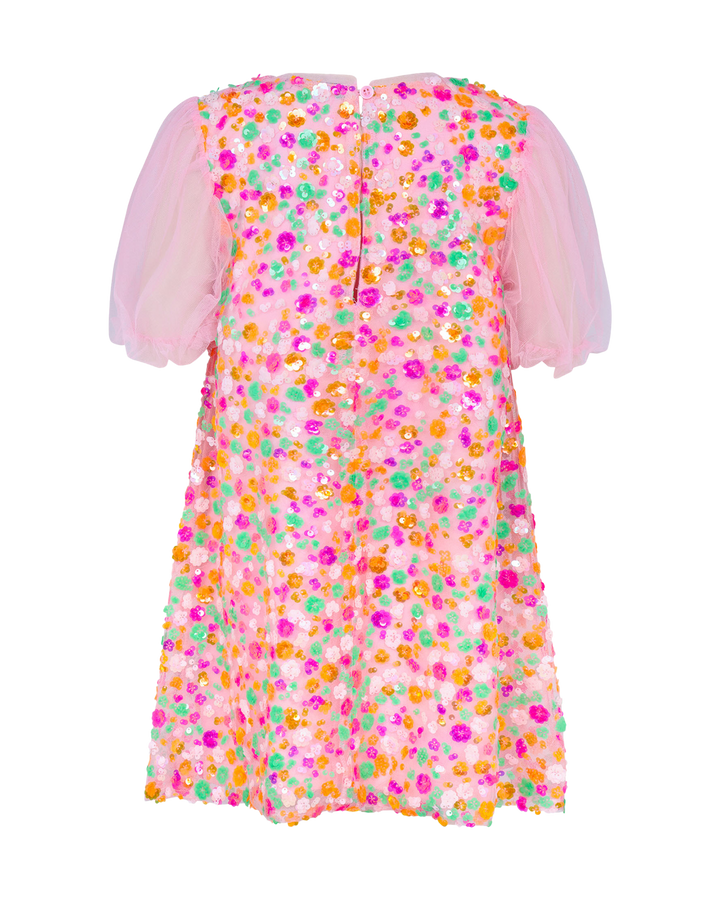 SEQUIN FELICITY DRESS IN RAINBOW
