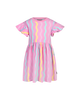 CANDY STRIPE FLEUR DRESS