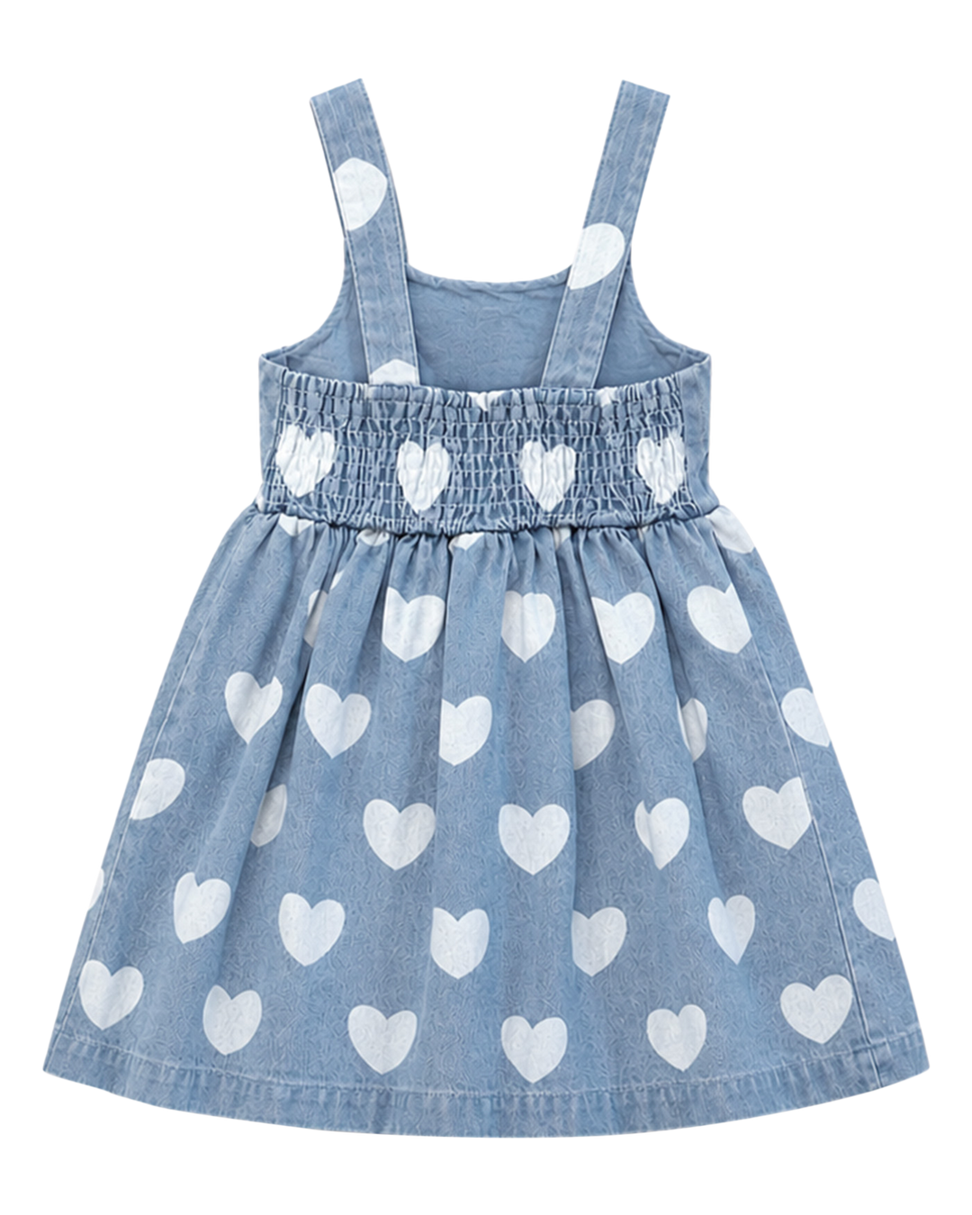 BELINDA BOW DRESS IN DENIM