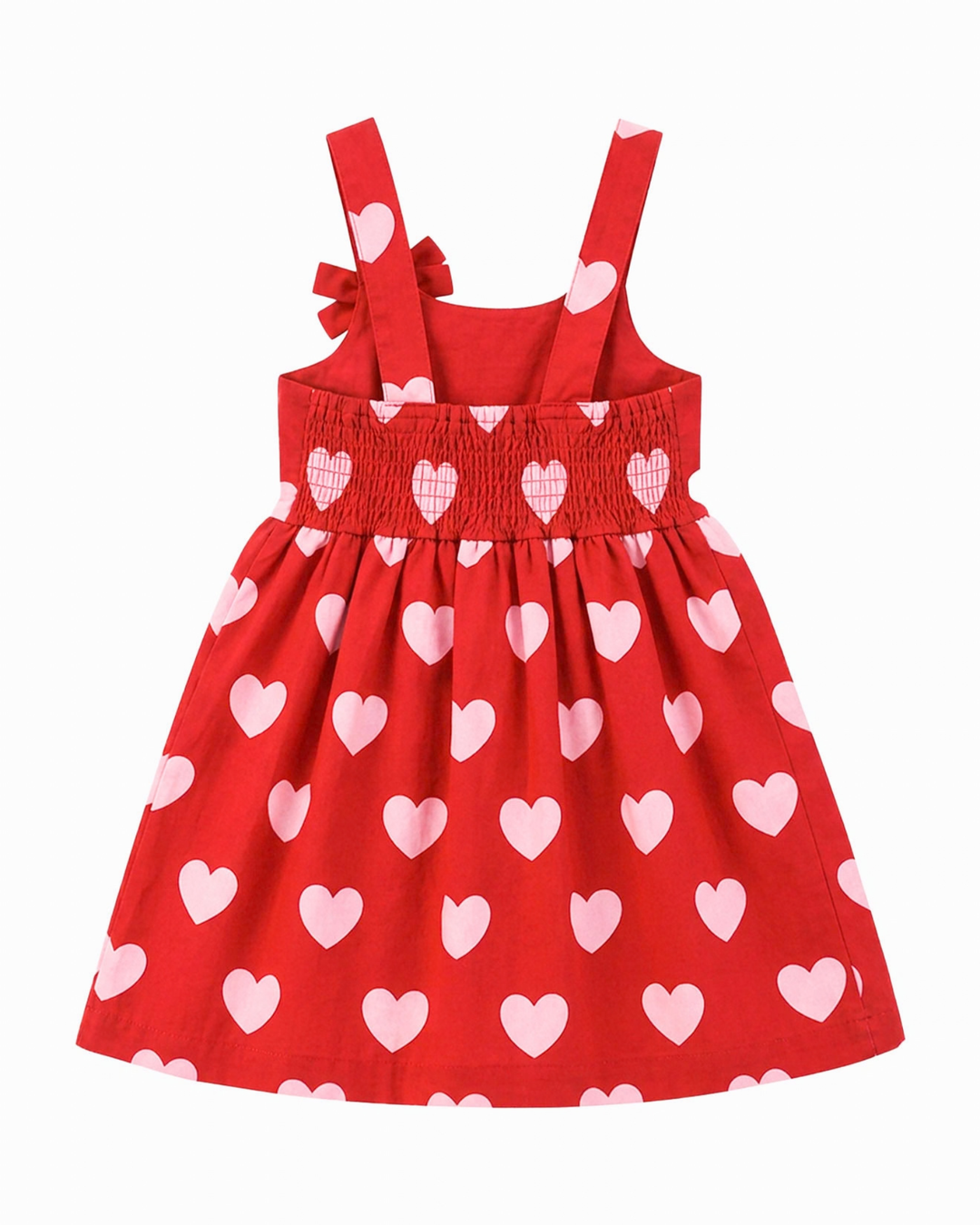BELINDA BOW DRESS IN RED