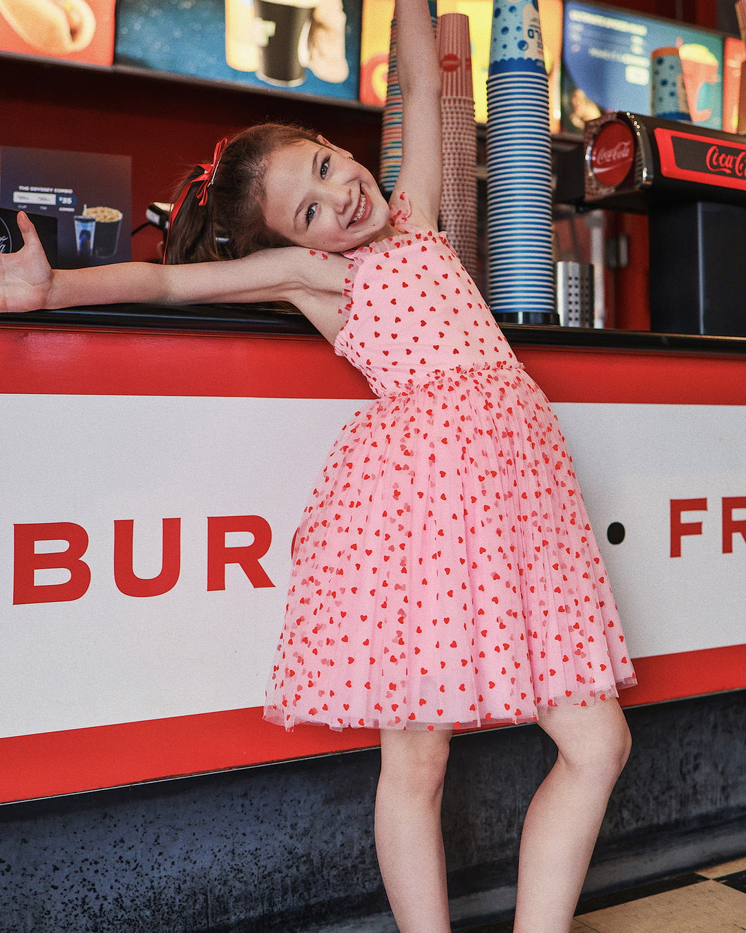 VALENTINA DRESS IN SWEET BLUSH