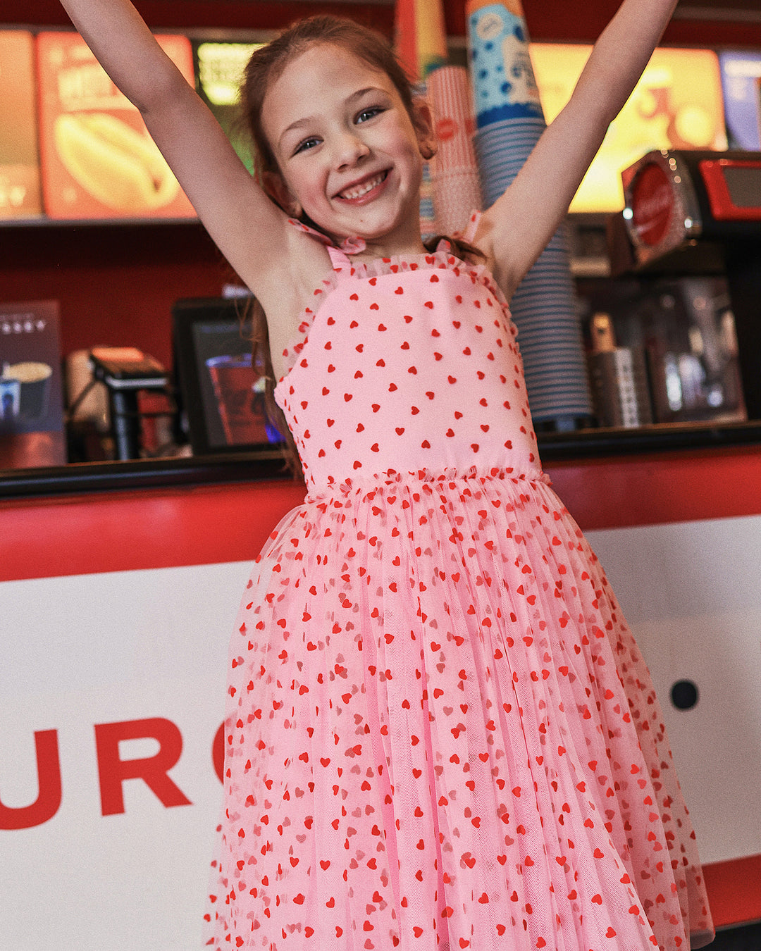 VALENTINA DRESS IN SWEET BLUSH