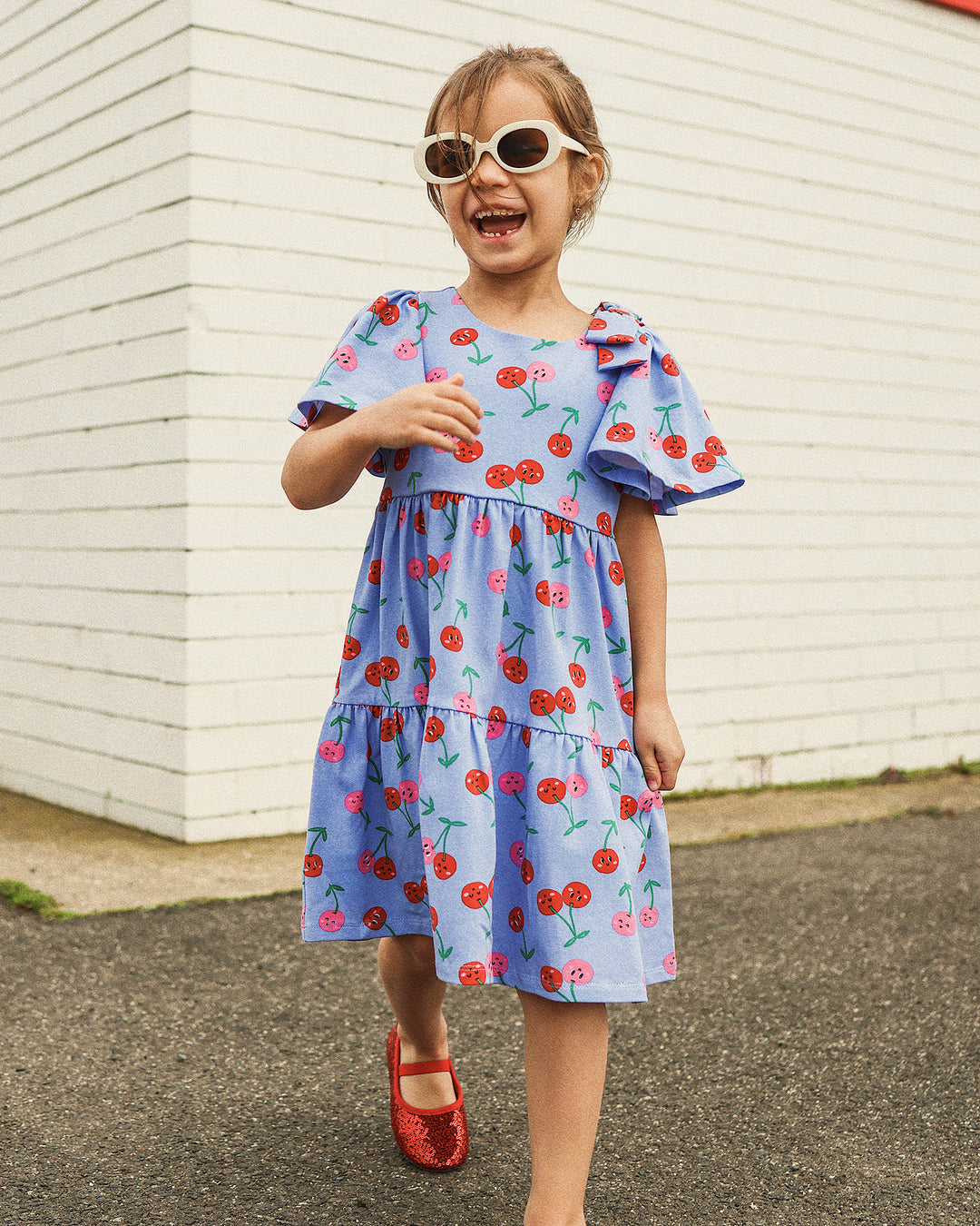 ALEXA DRESS IN HUCKLEBERRY
