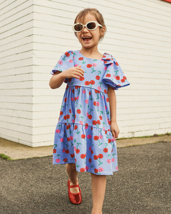 Alexa Dress in Huckleberry - Rock Your Kid girls dress