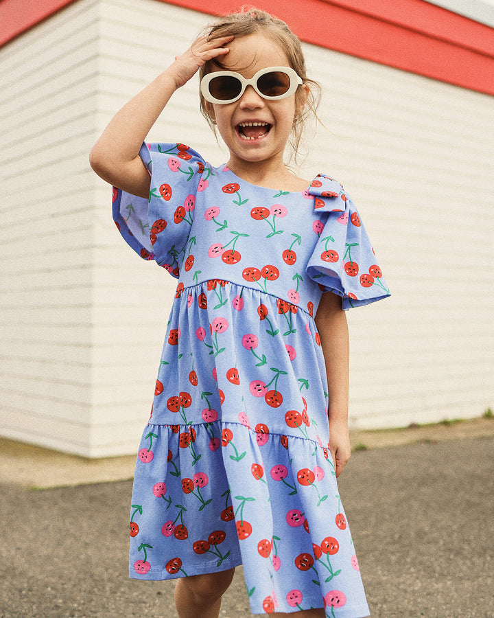 ALEXA DRESS IN HUCKLEBERRY