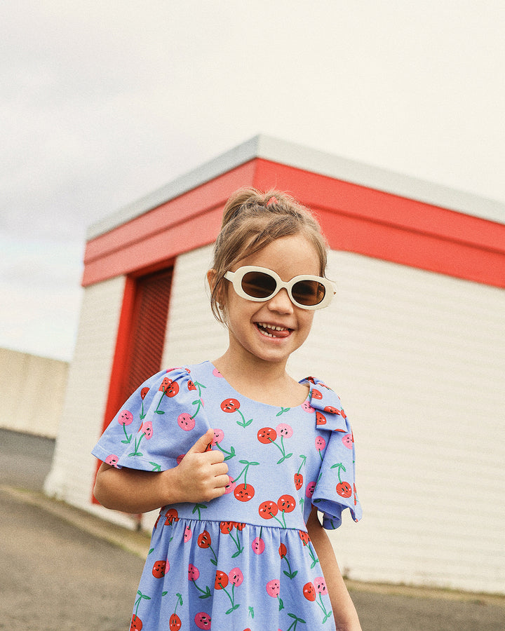 ALEXA DRESS IN HUCKLEBERRY