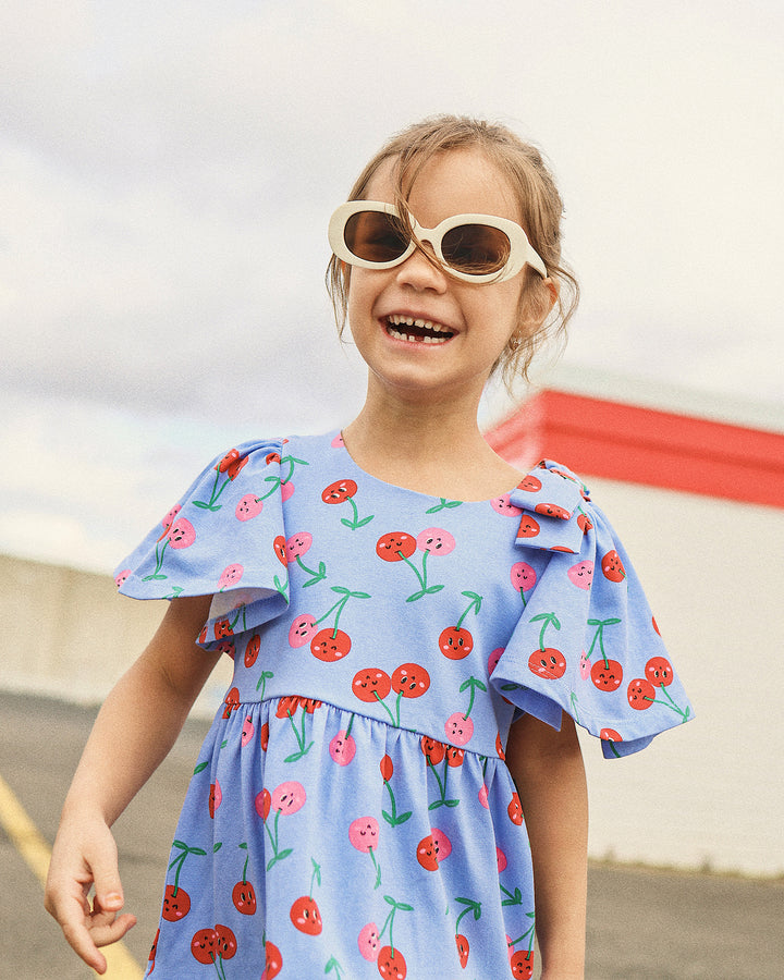 ALEXA DRESS IN HUCKLEBERRY