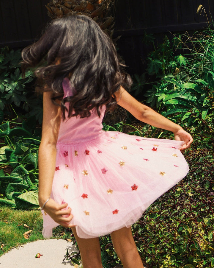 SIENNA DRESS IN SOFT PINK