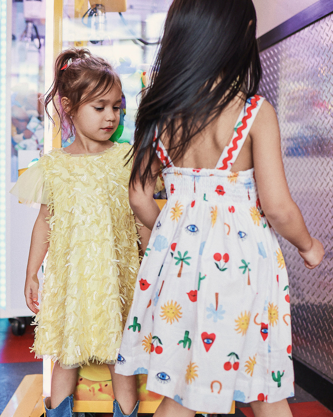 EVA DRESS IN BUTTER