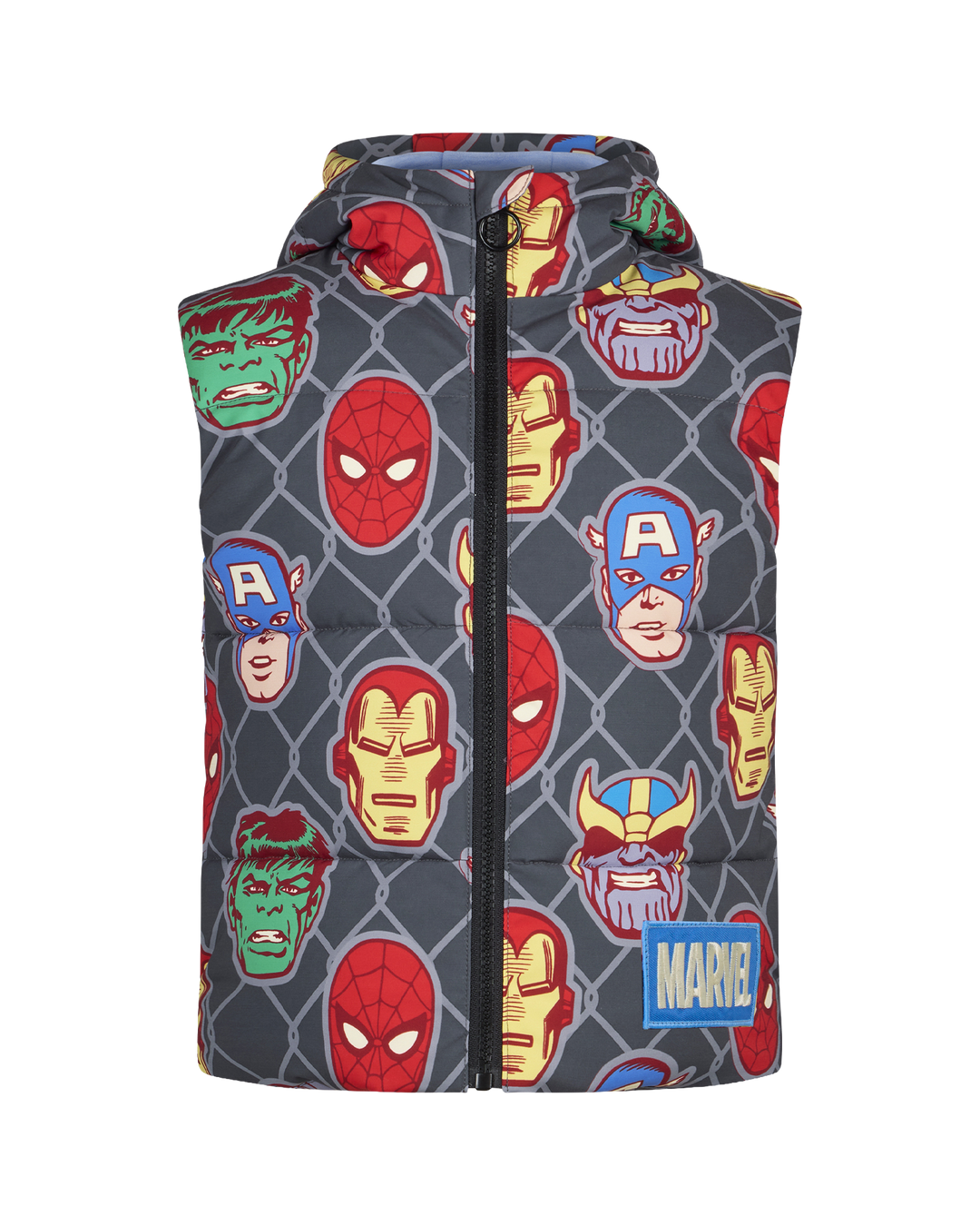 MARVEL HEROES PUFFER VEST