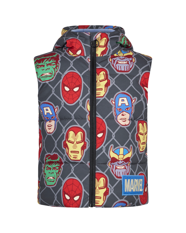 MARVEL HEROES PUFFER VEST