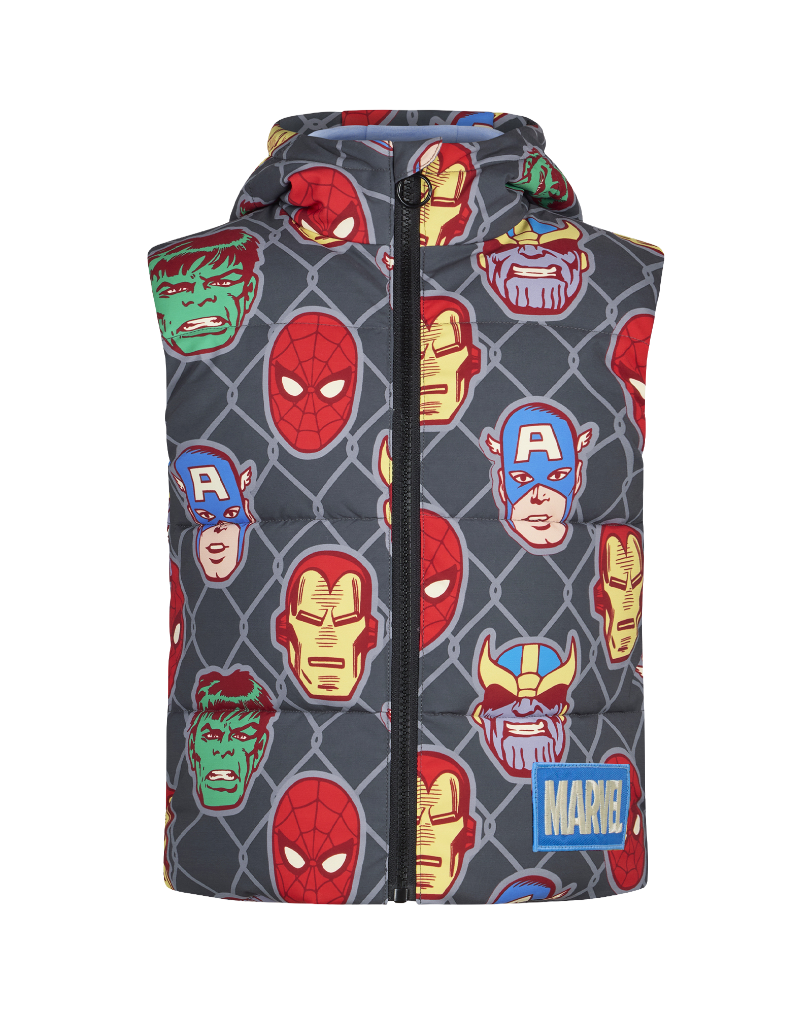 MARVEL HEROES PUFFER VEST