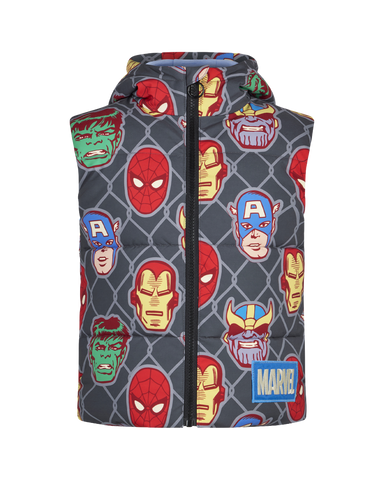 MARVEL HEROES PUFFER VEST