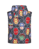 MARVEL HEROES PUFFER VEST