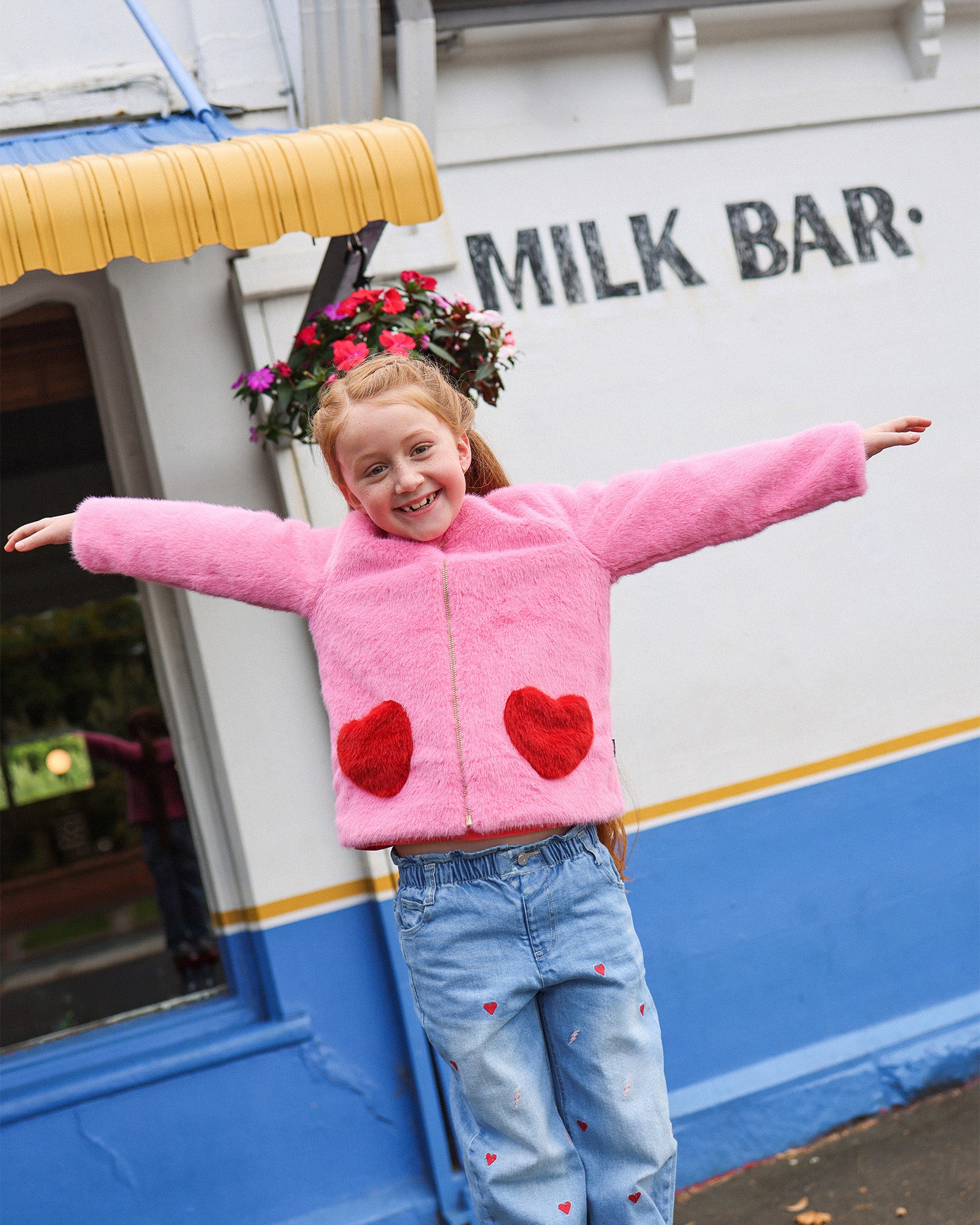 HEARTS SWEET FUR JACKET