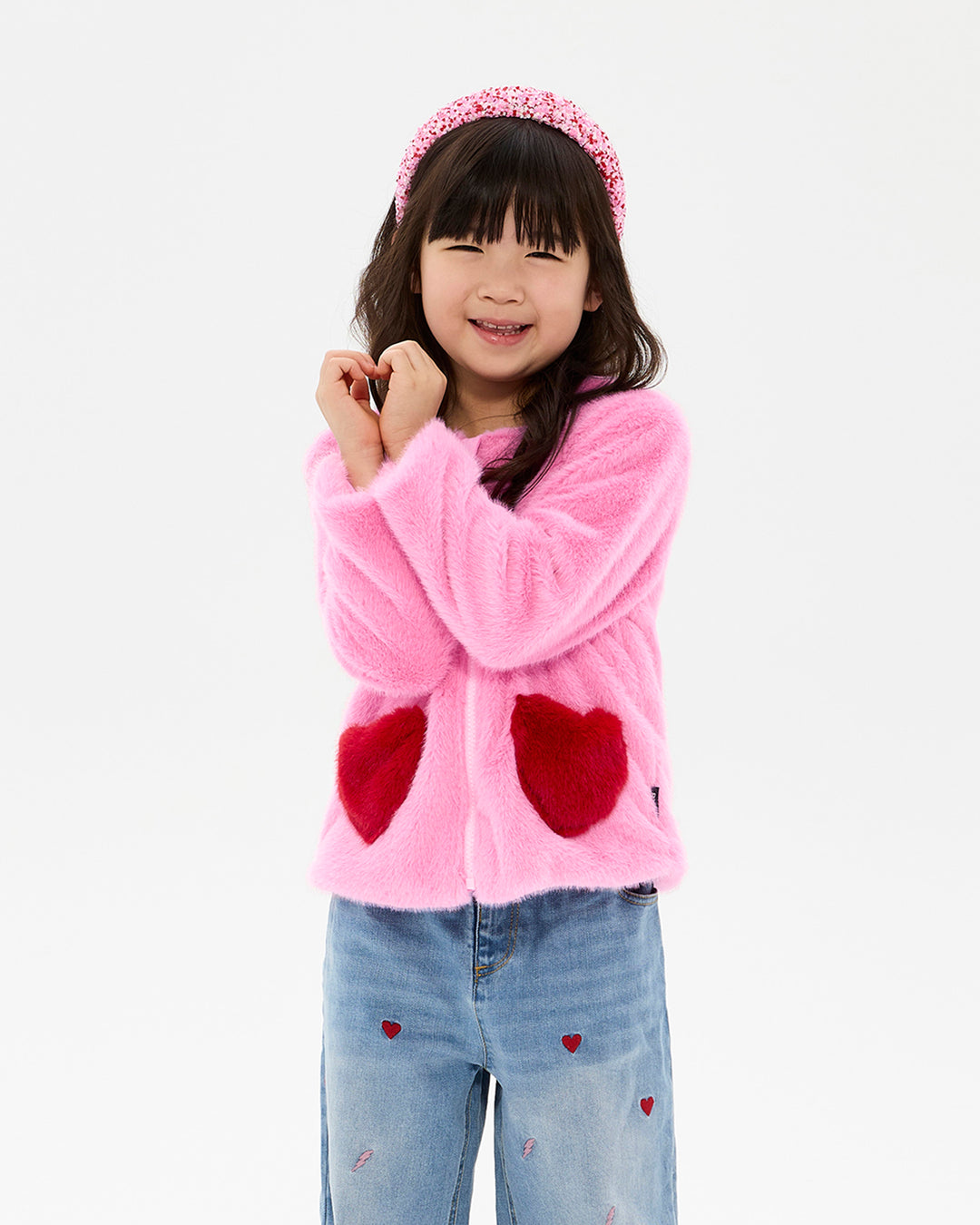 HEARTS SWEET FUR JACKET