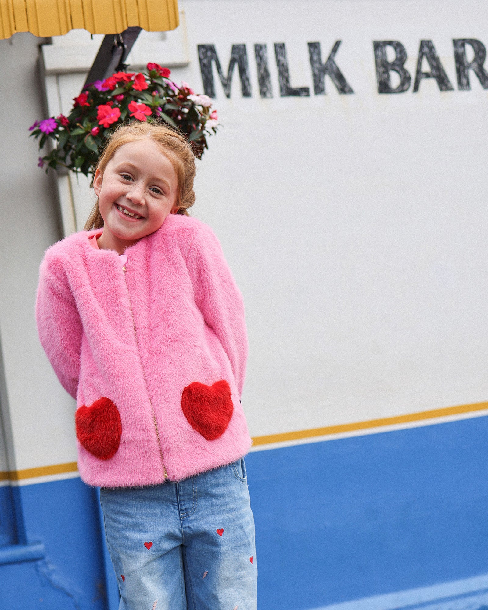HEARTS SWEET FUR JACKET