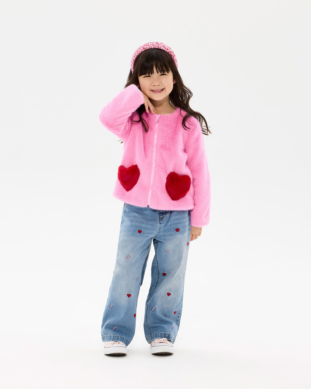 HEARTS SWEET FUR JACKET