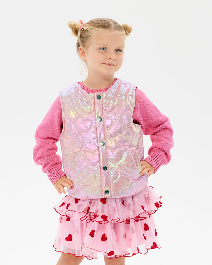 WILD AT HEART CELESTE PUFFER VEST