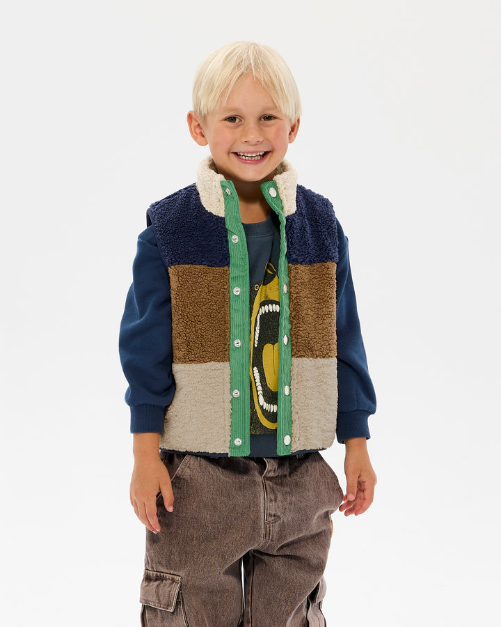 HAPPY CAMPER LEO PUFFER VEST