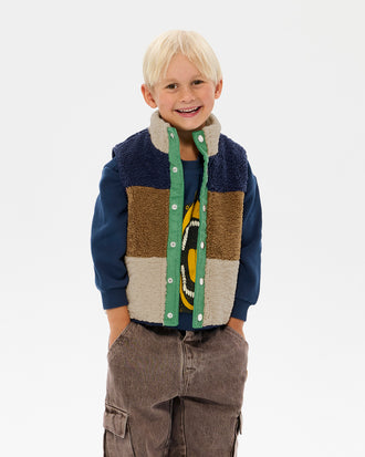 HAPPY CAMPER LEO PUFFER VEST
