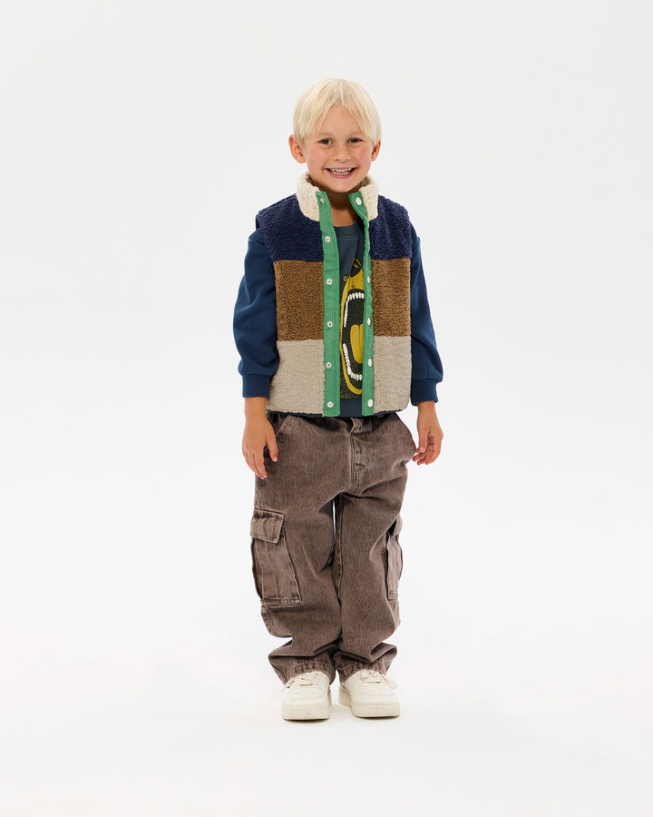 HAPPY CAMPER LEO PUFFER VEST