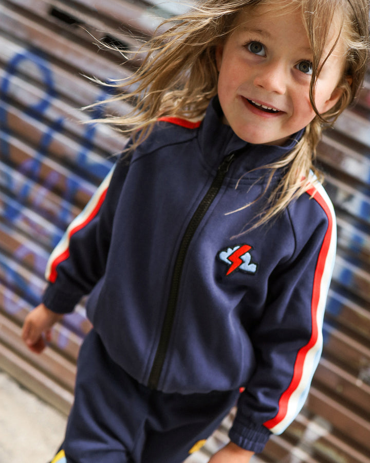FAR OUT VINNIE ZIP THROUGH SWEATSHIRT