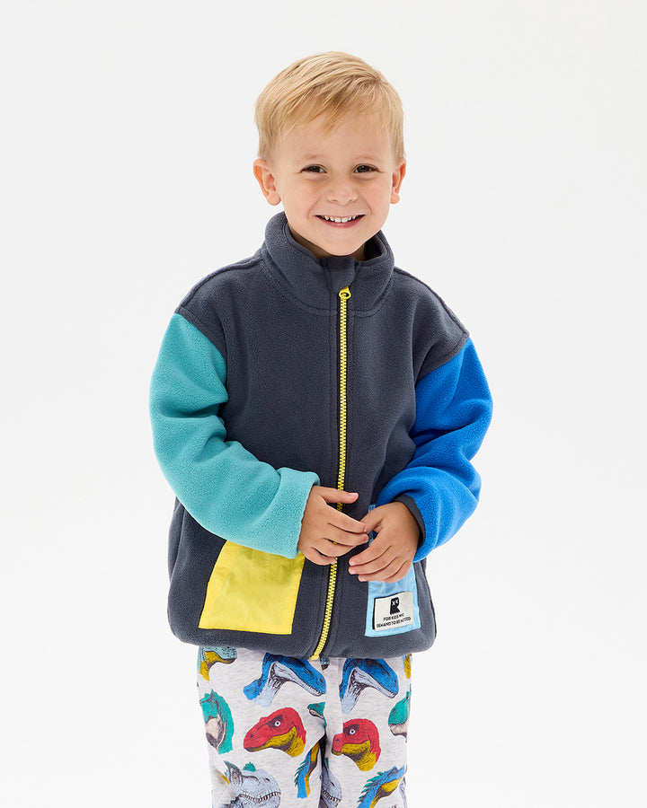 ZILLA SK8 LEVI POLAR FLEECE JACKET