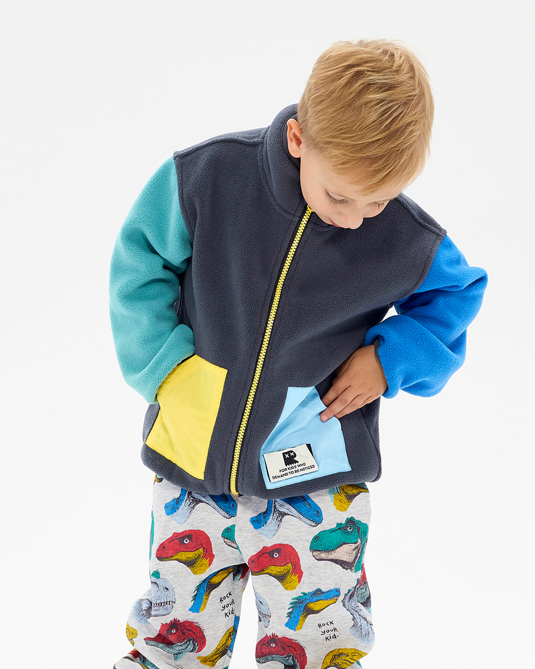 ZILLA SK8 LEVI POLAR FLEECE JACKET