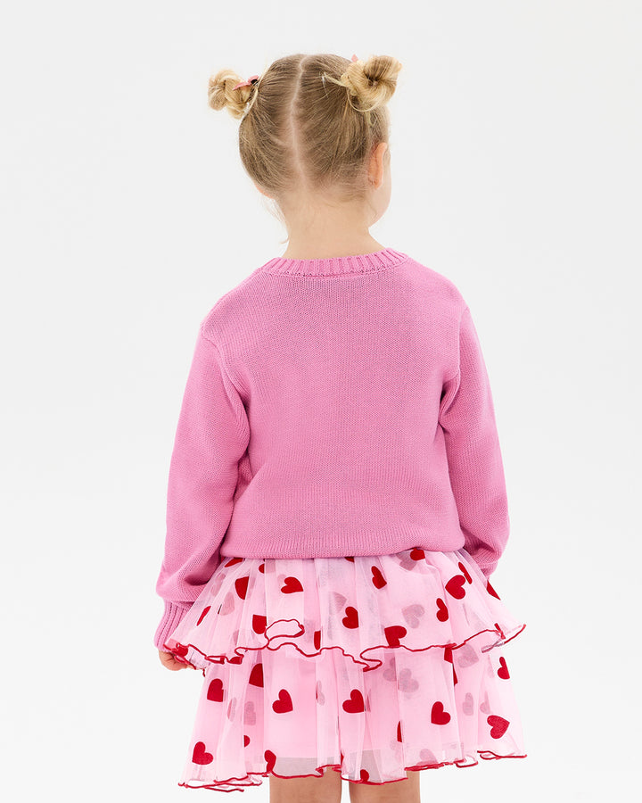 METALLIC HEART NIAMH JUMPER