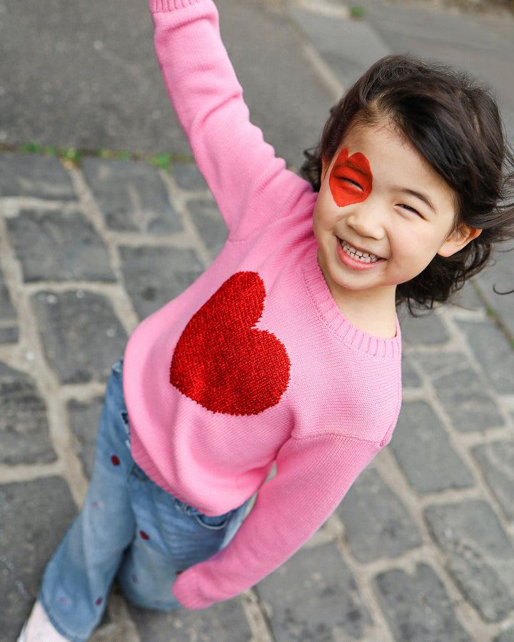 METALLIC HEART NIAMH JUMPER