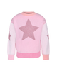 METALLIC STARS LACEY JUMPER