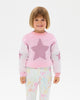 METALLIC STARS LACEY JUMPER
